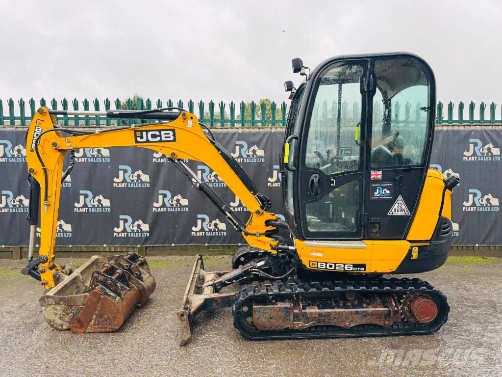 JCB 8026 CTS Minigrävare < 7t