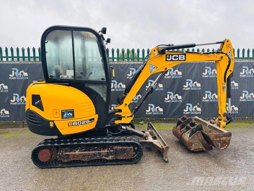 JCB 8026 CTS Minigrävare < 7t