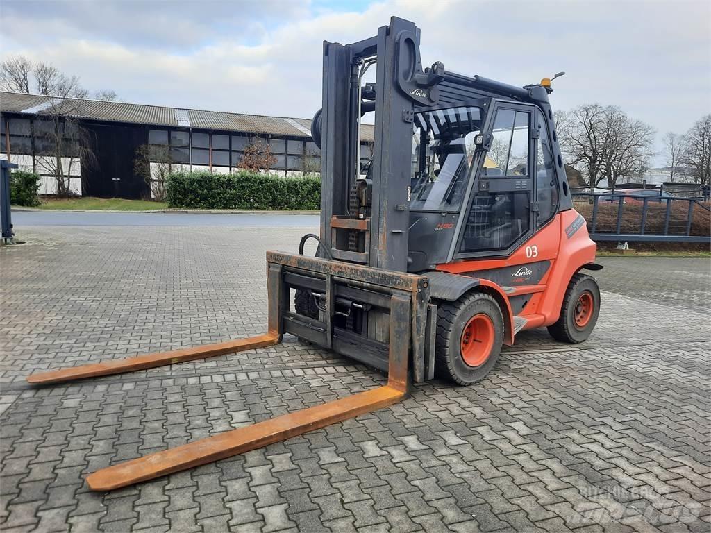 Linde H80D-03 Dieselmotviktstruckar