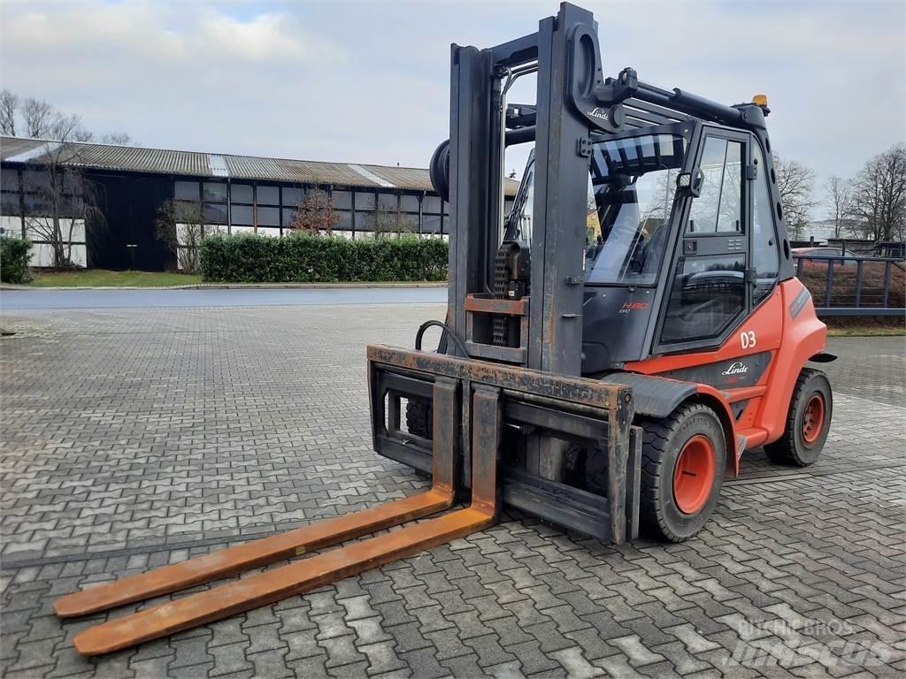Linde H80D-03 Dieselmotviktstruckar