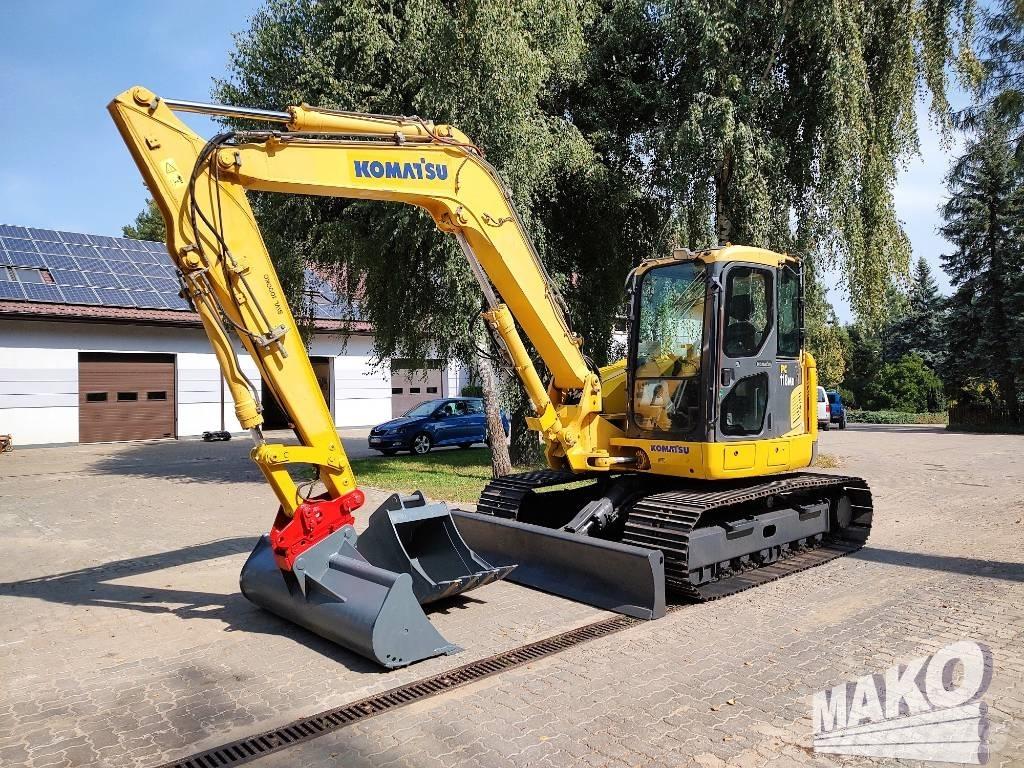 Komatsu PC 118 MR-8 Bandgrävare