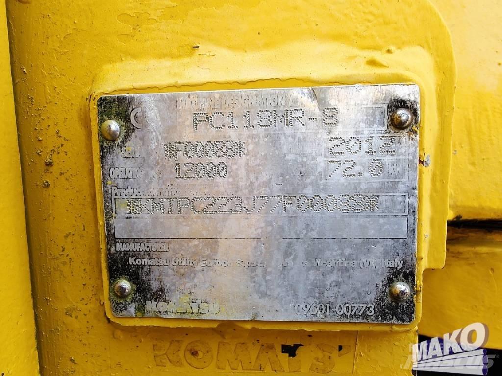 Komatsu PC 118 MR-8 Bandgrävare