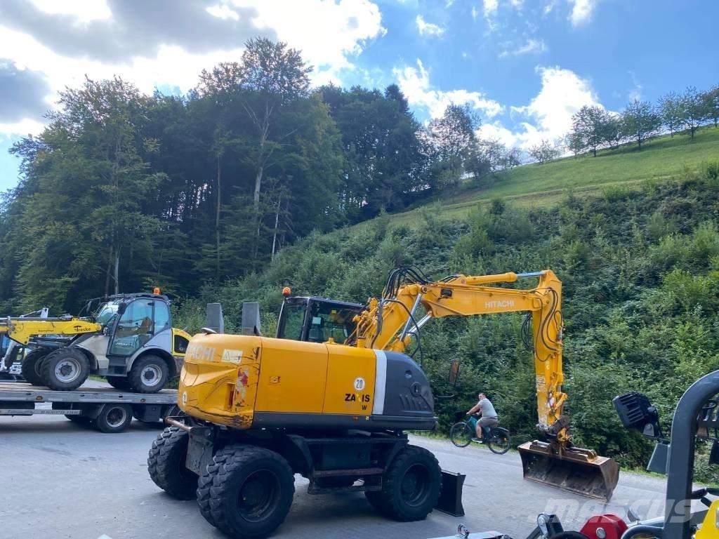 Hitachi ZX 140 W-3 Hjulgrävare