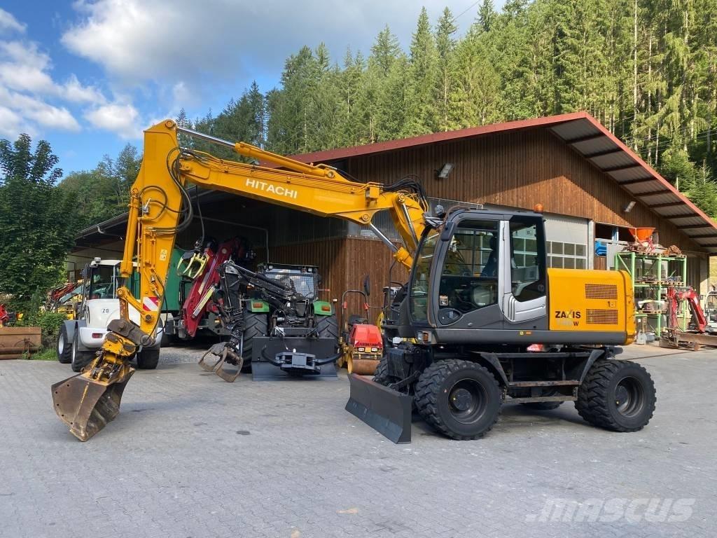 Hitachi ZX 140 W-3 Hjulgrävare