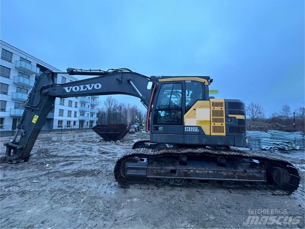 Volvo ECR 355 EL Bandgrävare