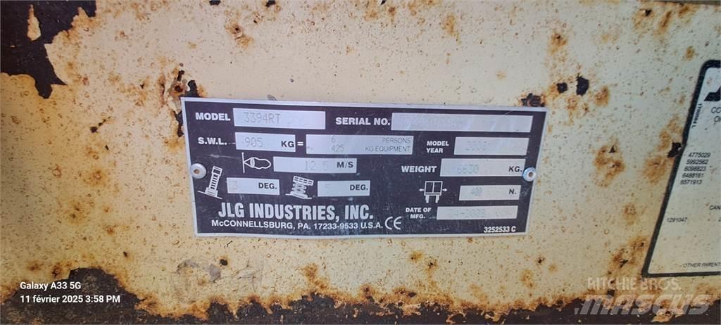 JLG 3394RT Saxliftar
