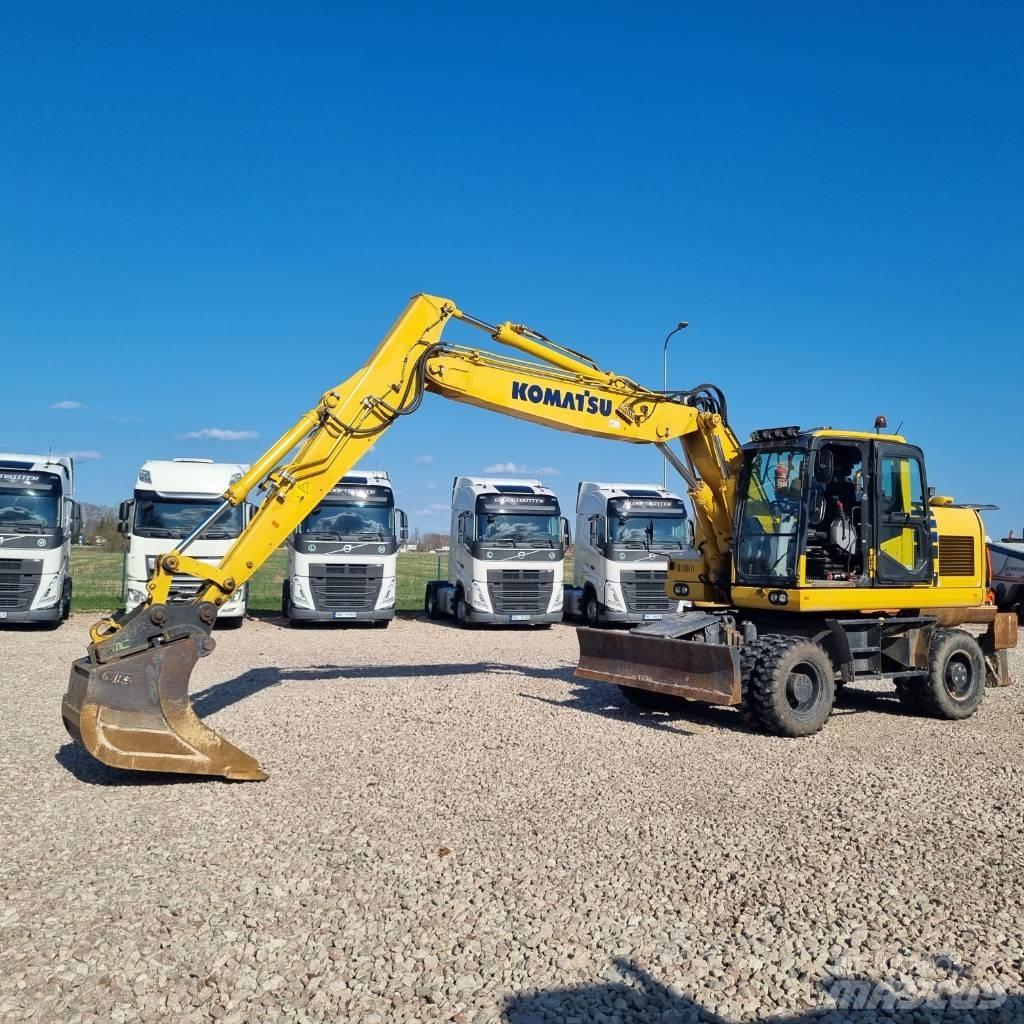 Komatsu PW160 - 11 Hjulgrävare