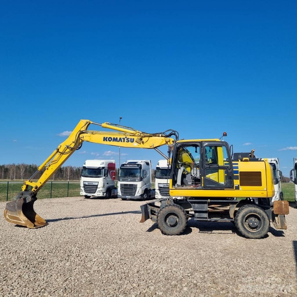 Komatsu PW160 - 11 Hjulgrävare