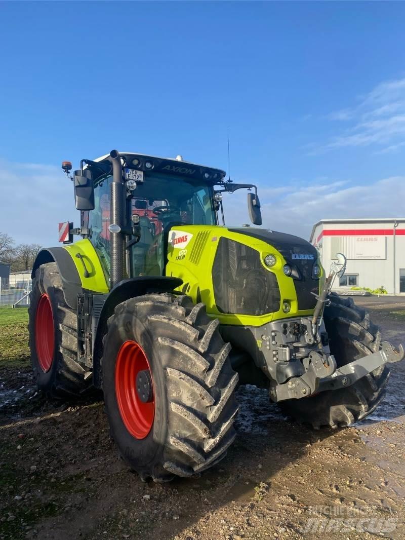 CLAAS Axion 870 Traktorer