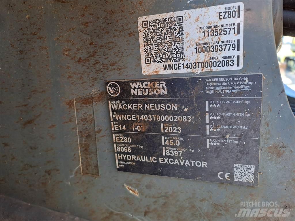 Wacker Neuson EZ80 Bandgrävare