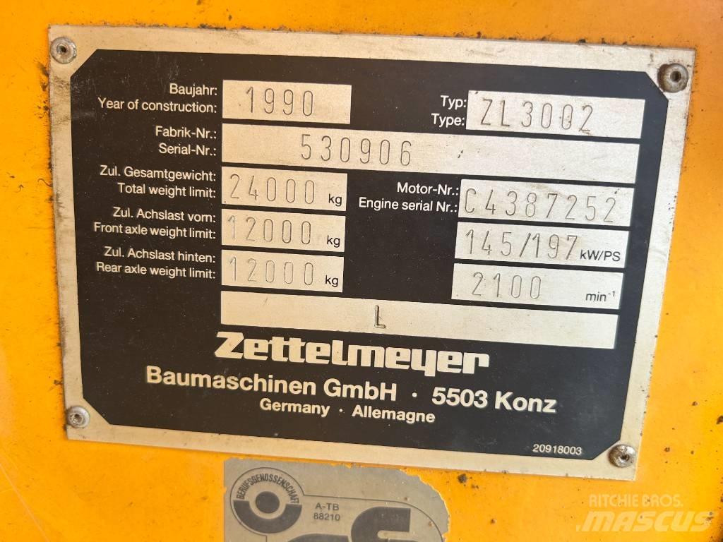 Zettelmeyer ZL 3002 Hjullastare