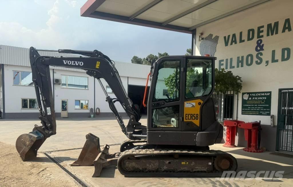 Volvo ECR 58 F Minigrävare < 7t