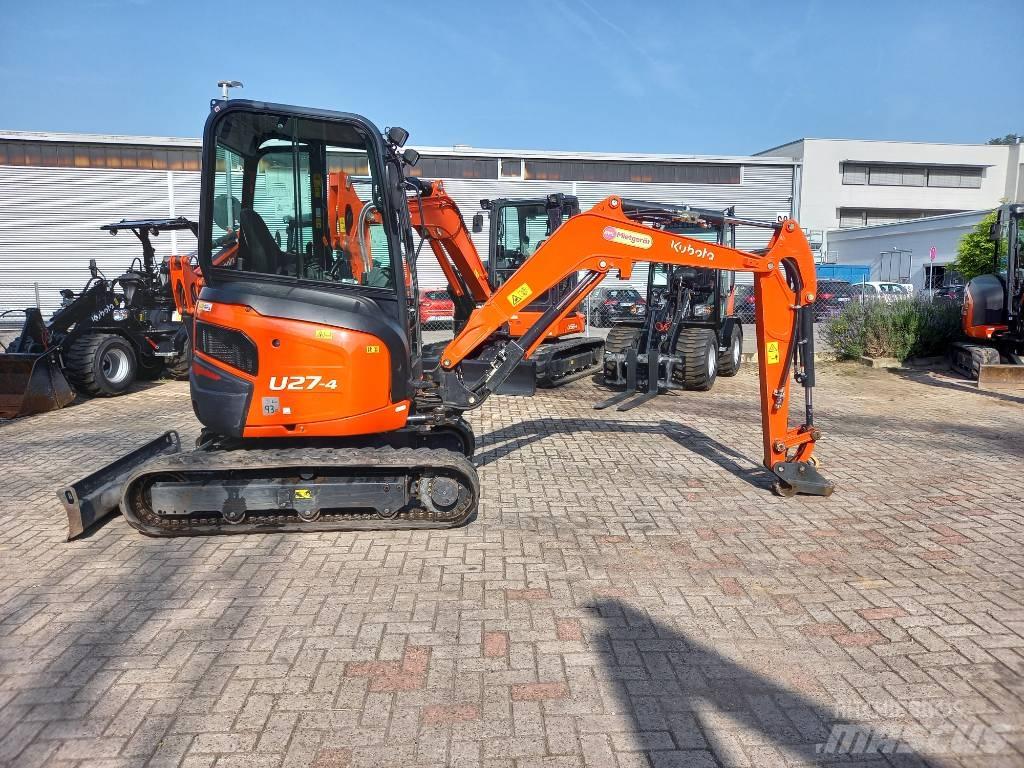 Kubota U 27-4 Minigrävare < 7t