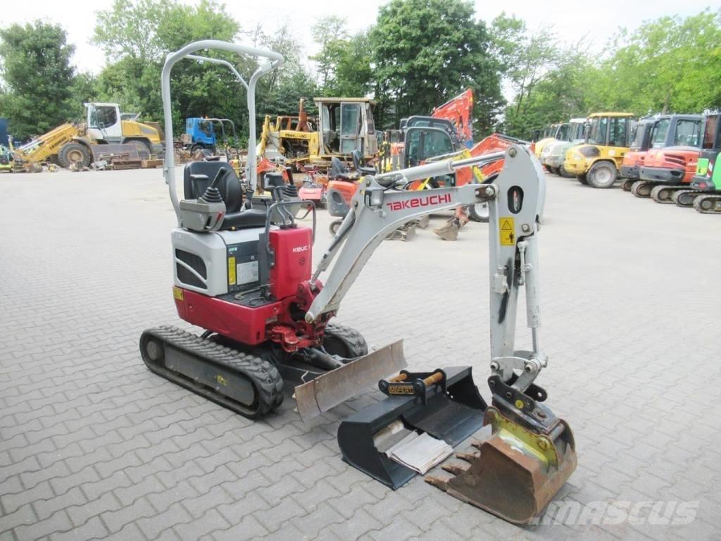 Takeuchi TB 210 R Minigrävare < 7t