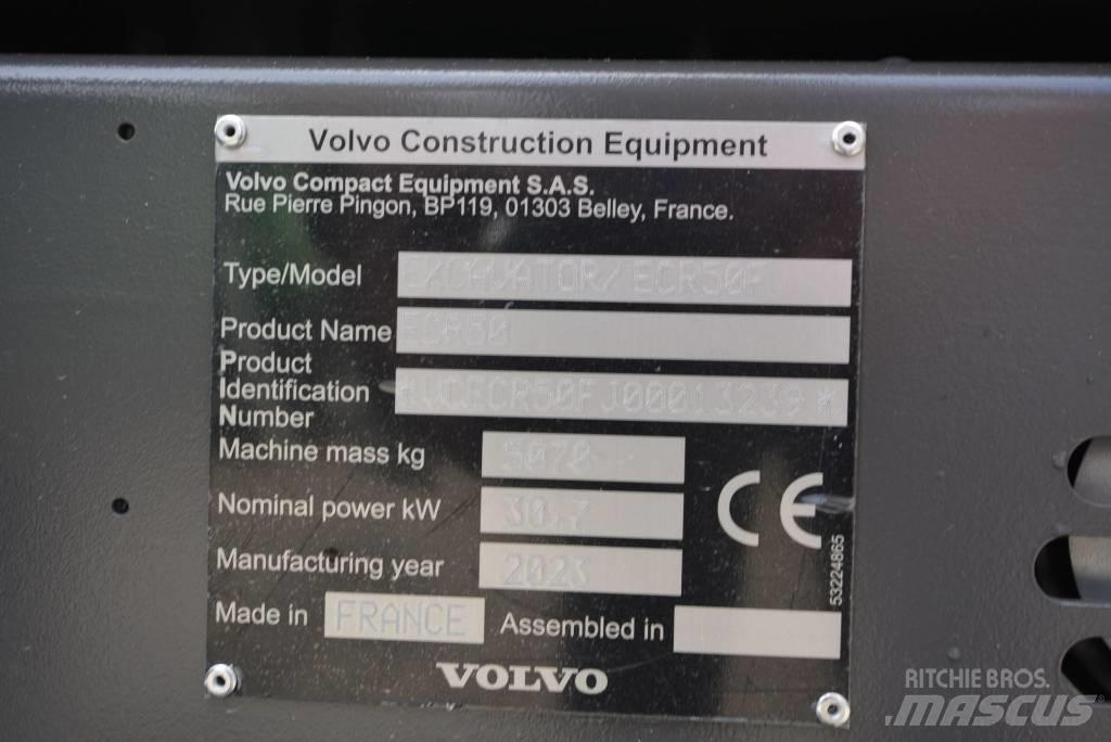 Volvo ECR 50 F Minigrävare < 7t
