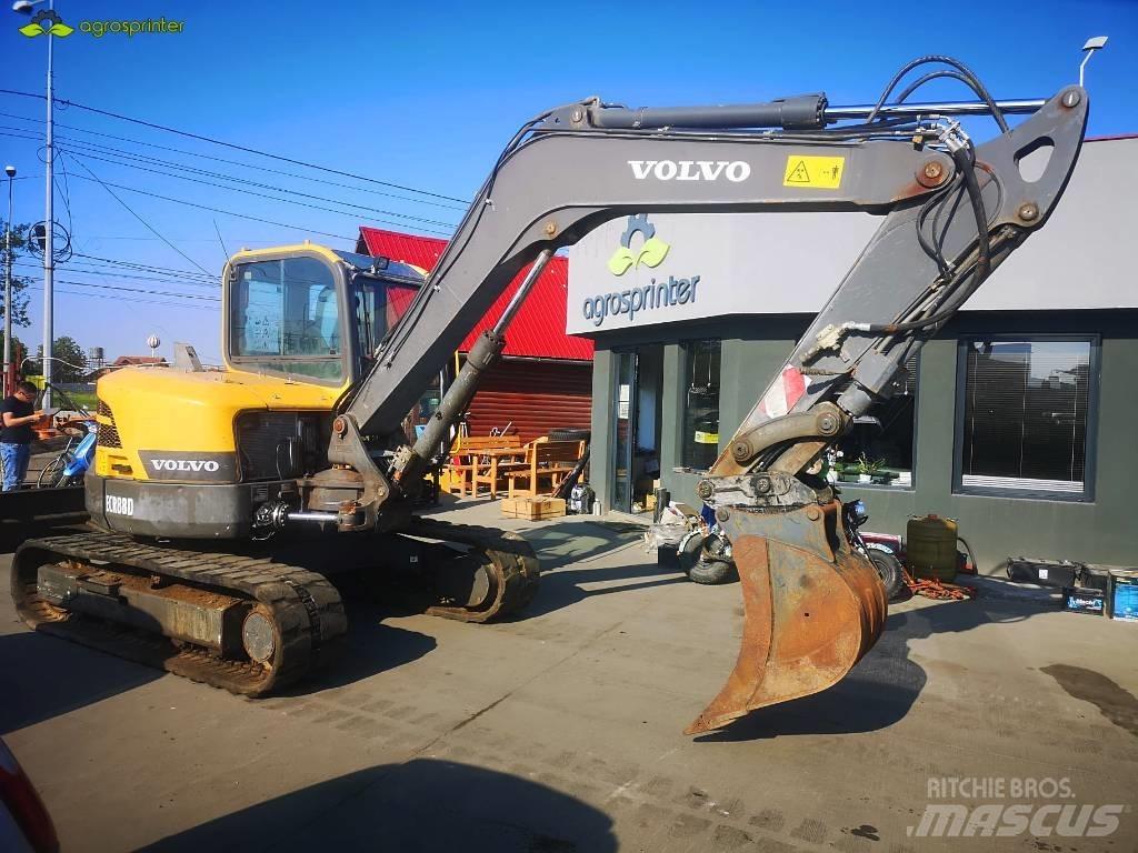 Volvo ECR 88 D Midigrävmaskiner 7t - 12t
