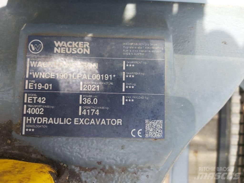 Wacker Neuson ET42 Bandgrävare