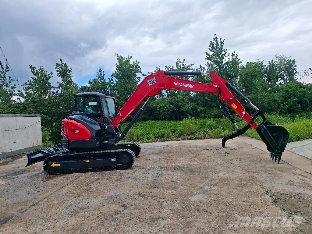 Yanmar Vio 80 Midigrävmaskiner 7t - 12t