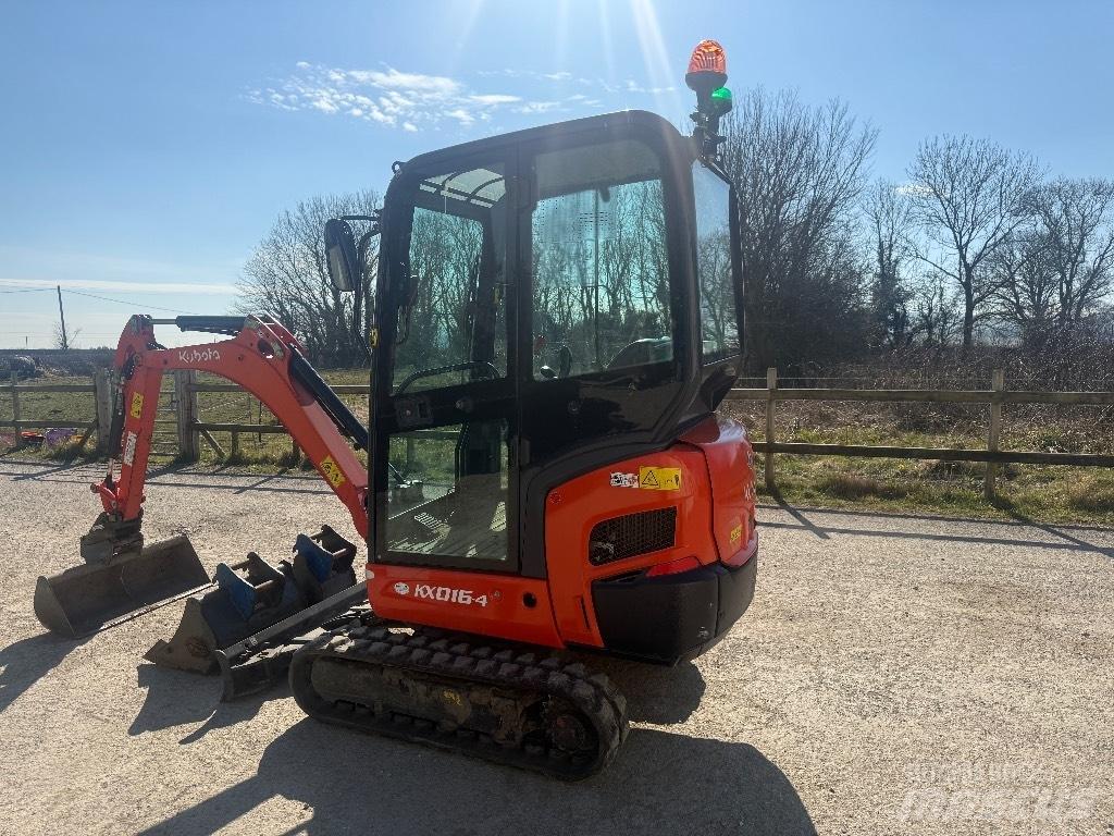 Kubota KX 016-4 Minigrävare < 7t