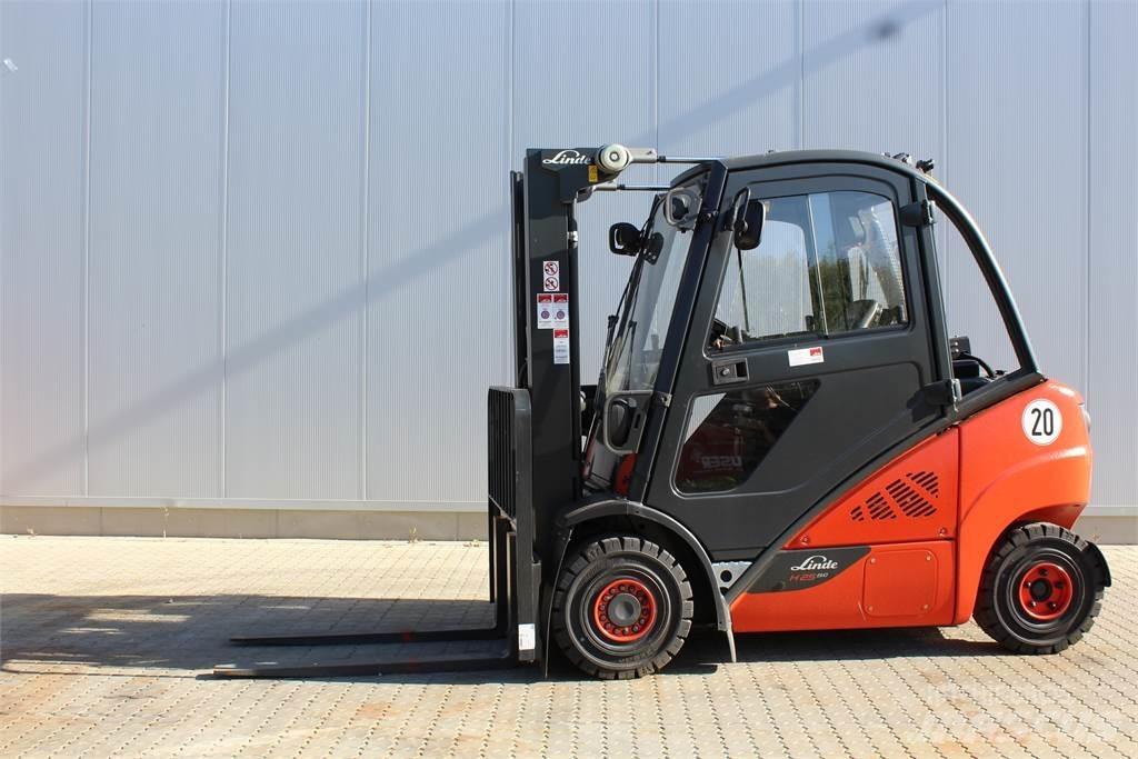Linde H25D Dieselmotviktstruckar