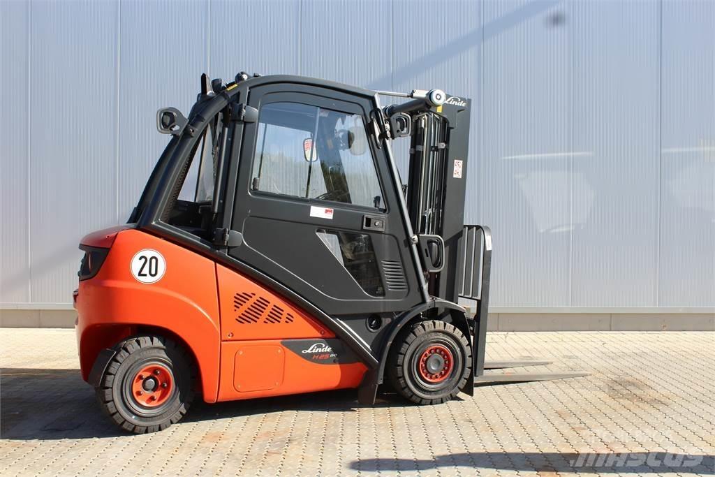 Linde H25D Dieselmotviktstruckar