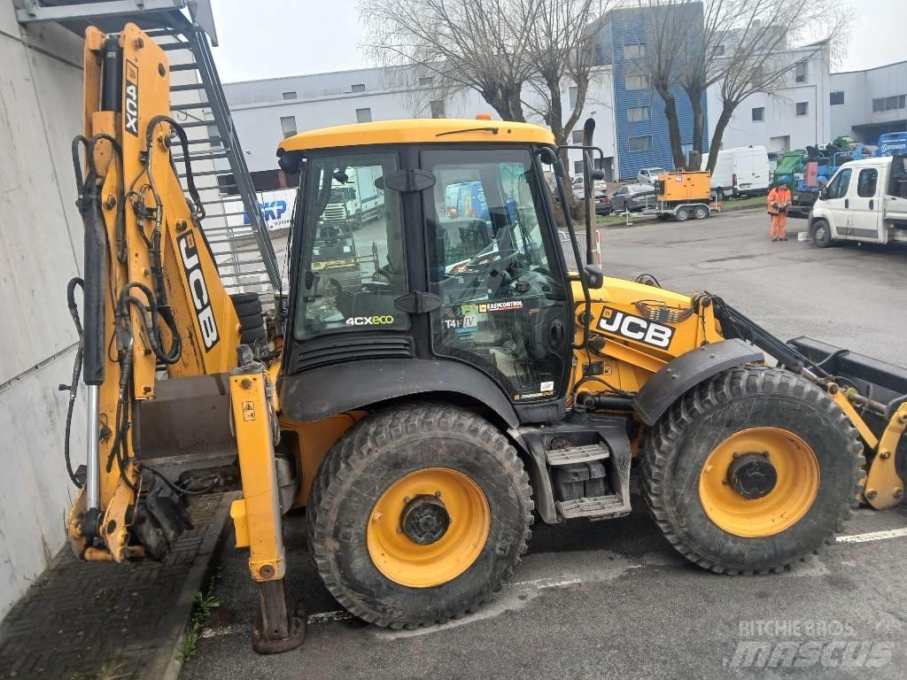 JCB 4cxAEC joystick Grävlastare