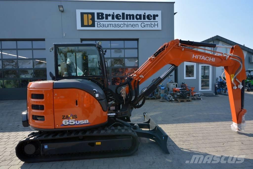 Hitachi ZX 65 USB-6 Minigrävare < 7t