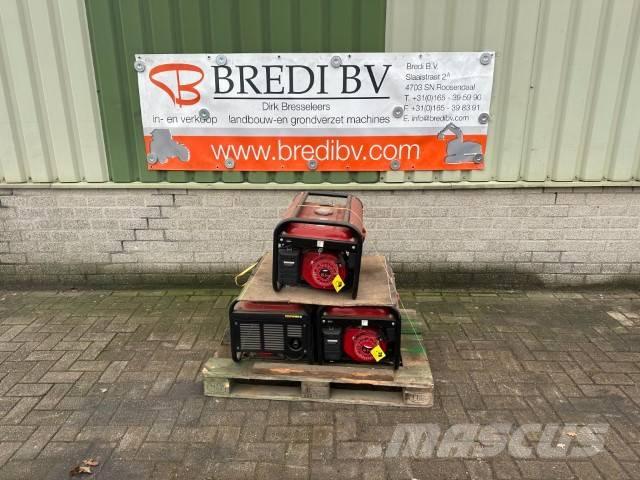 Honda OHV 6.5 KVA Bensingeneratorer