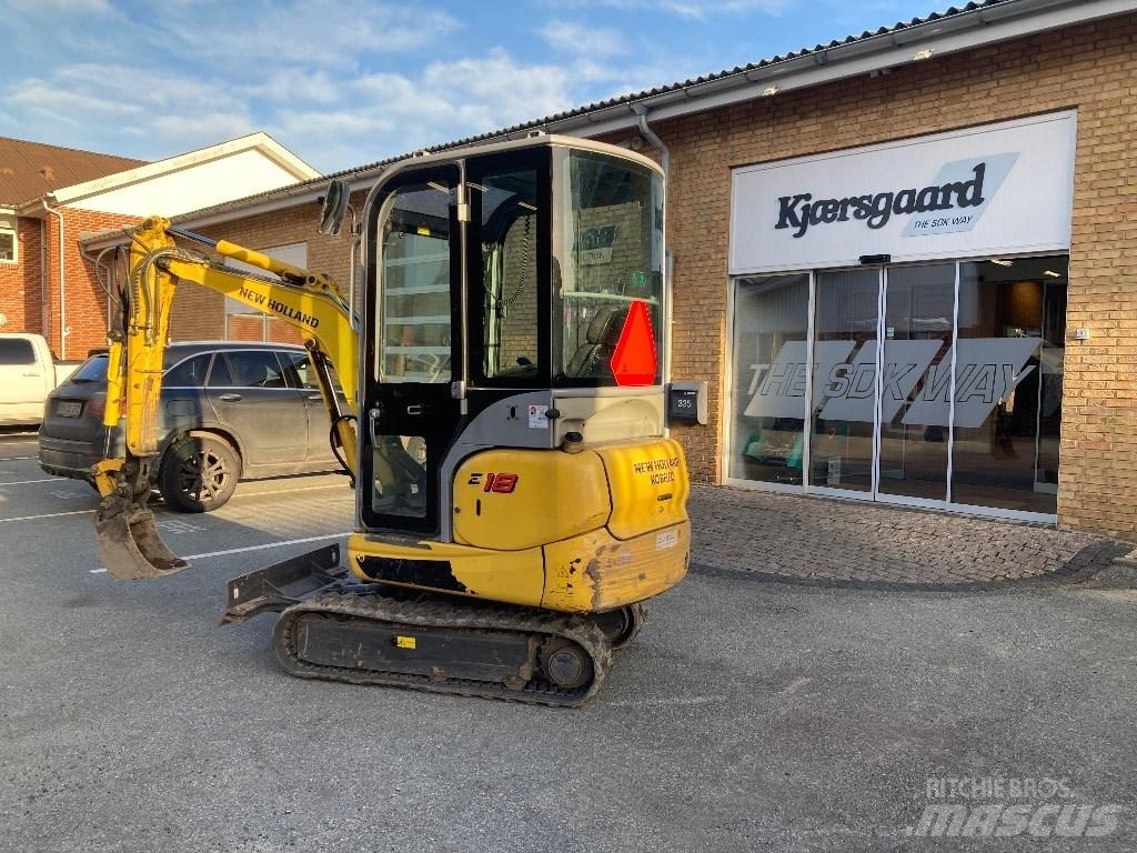New Holland E 18 C Minigrävare < 7t