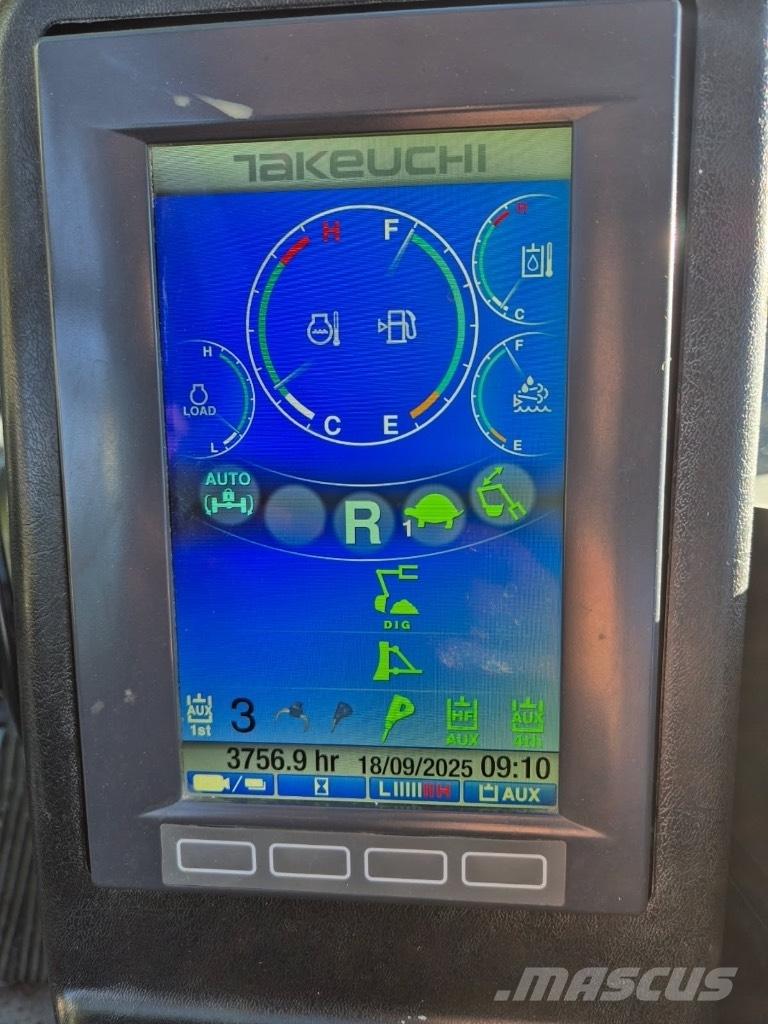 Takeuchi TB 295 W Hjulgrävare