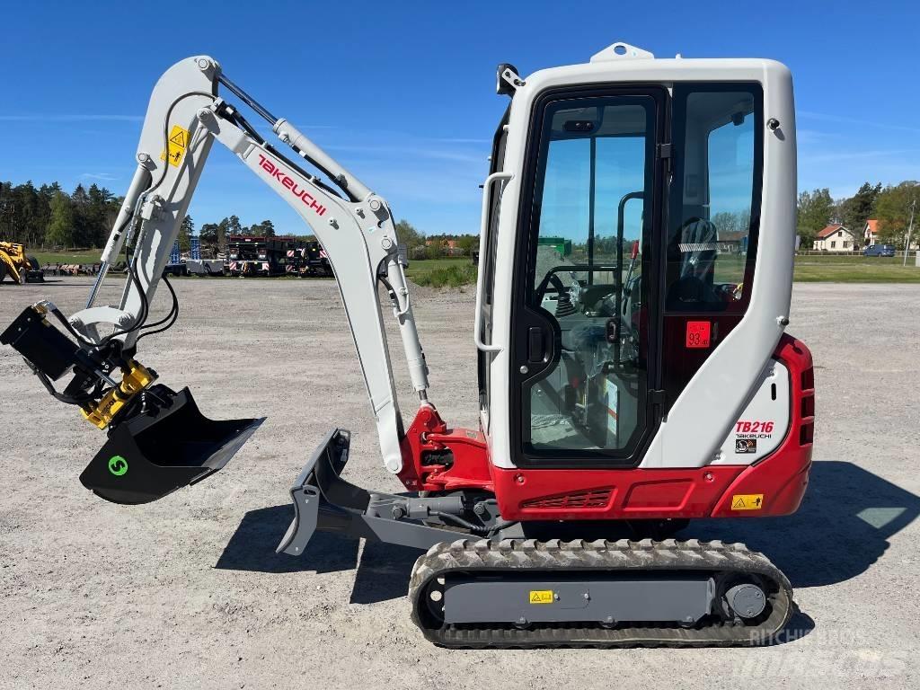 Takeuchi TB 216 A Minigrävare < 7t