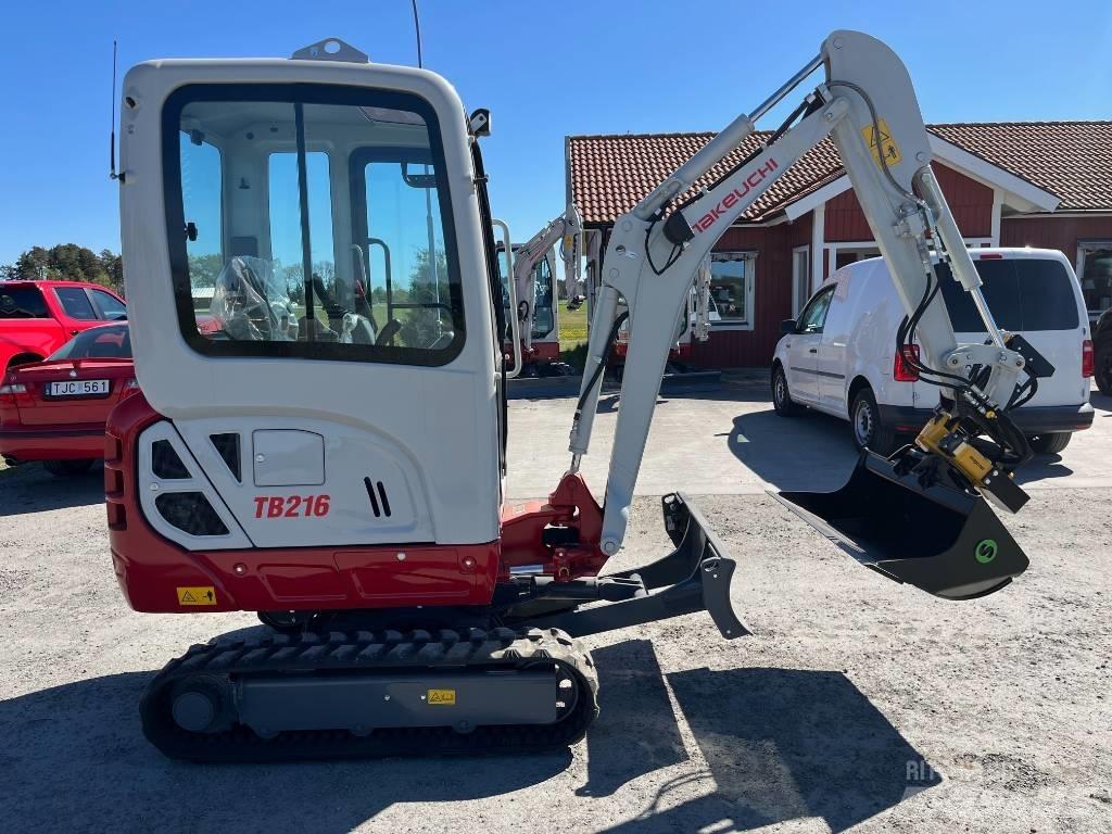 Takeuchi TB 216 A Minigrävare < 7t