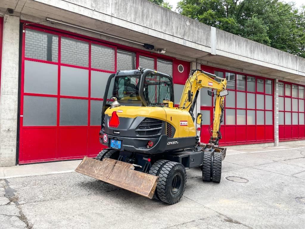 Doosan DX 57 W-5 Hjulgrävare