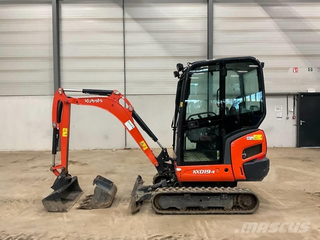 Kubota KX 019-4 Minigrävare < 7t