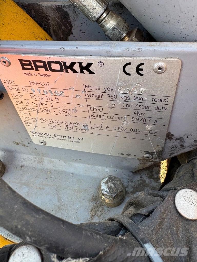 Brokk Brokk 40 robot Entreprenad - Övrigt