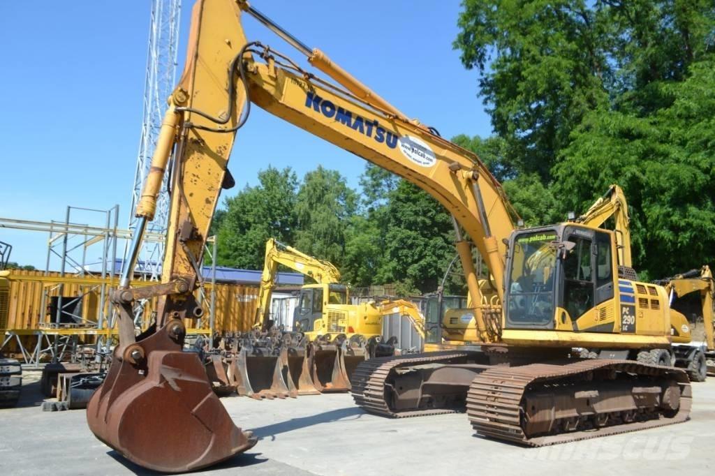 Komatsu PC 290 LC-10 Bandgrävare