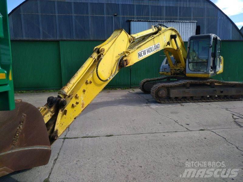 New Holland E 215 Bandgrävare