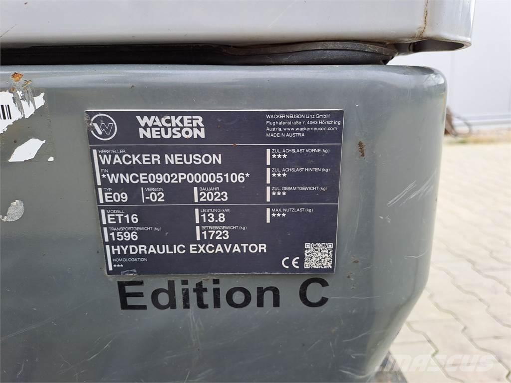 Wacker Neuson ET16 Bandgrävare