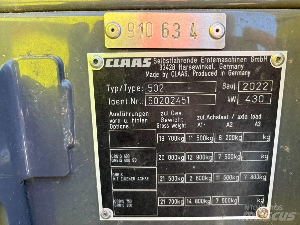 CLAAS Jaguar 950 4WD Självgående fälthackar