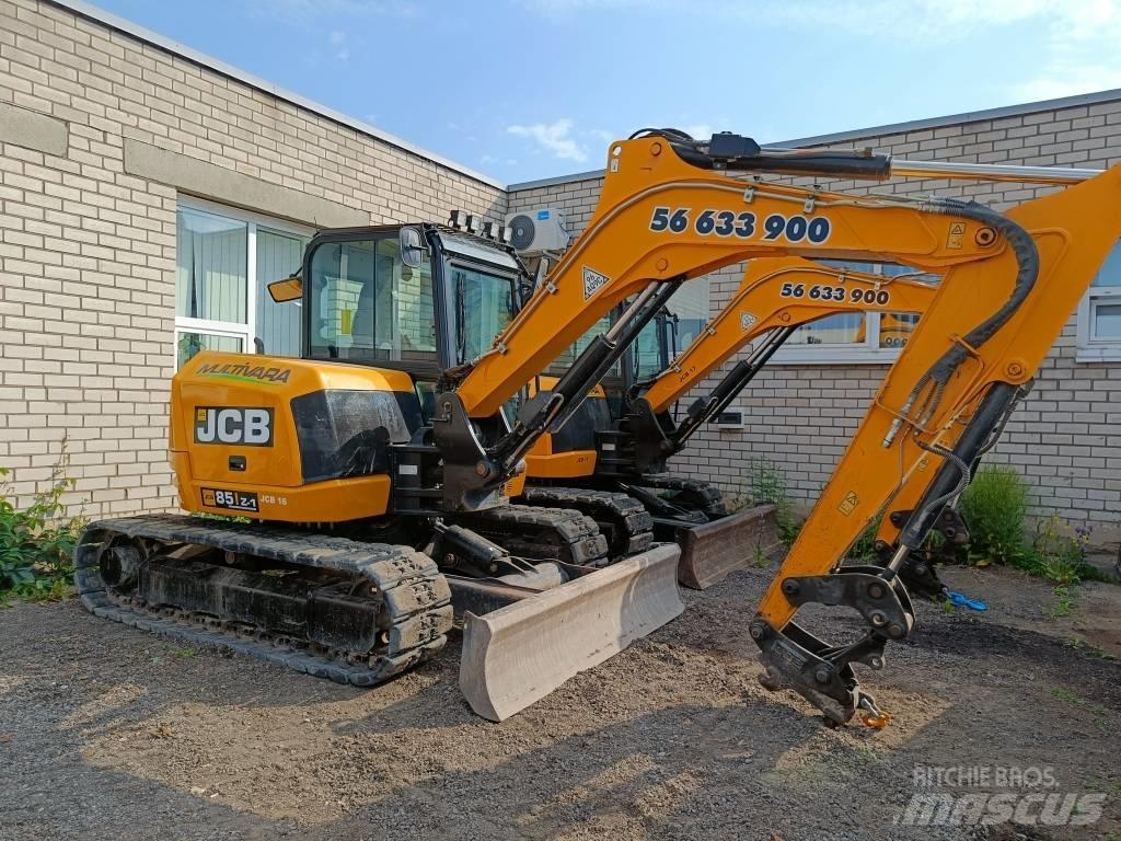 JCB 85Z-1 ECO Midigrävmaskiner 7t - 12t