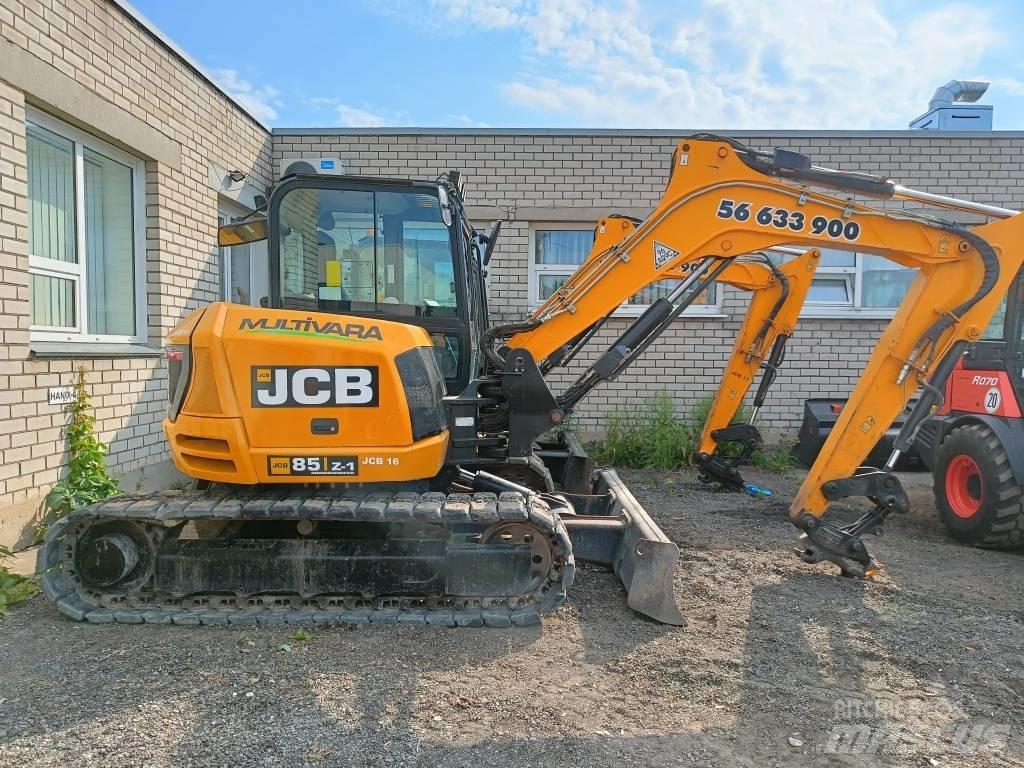 JCB 85Z-1 ECO Midigrävmaskiner 7t - 12t
