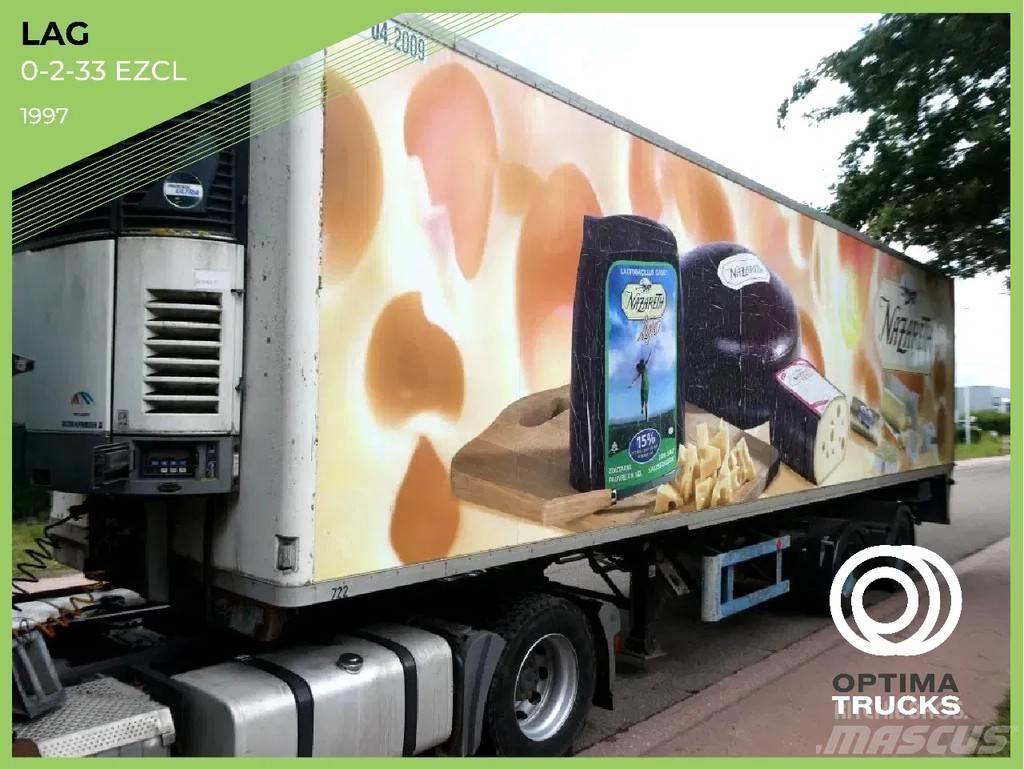 LAG O-2-33 EZCL Skåptrailer Kyl/Frys/Värme