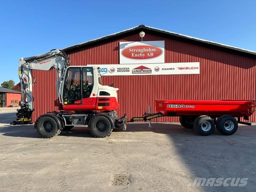 Takeuchi TB 395 W Hjulgrävare