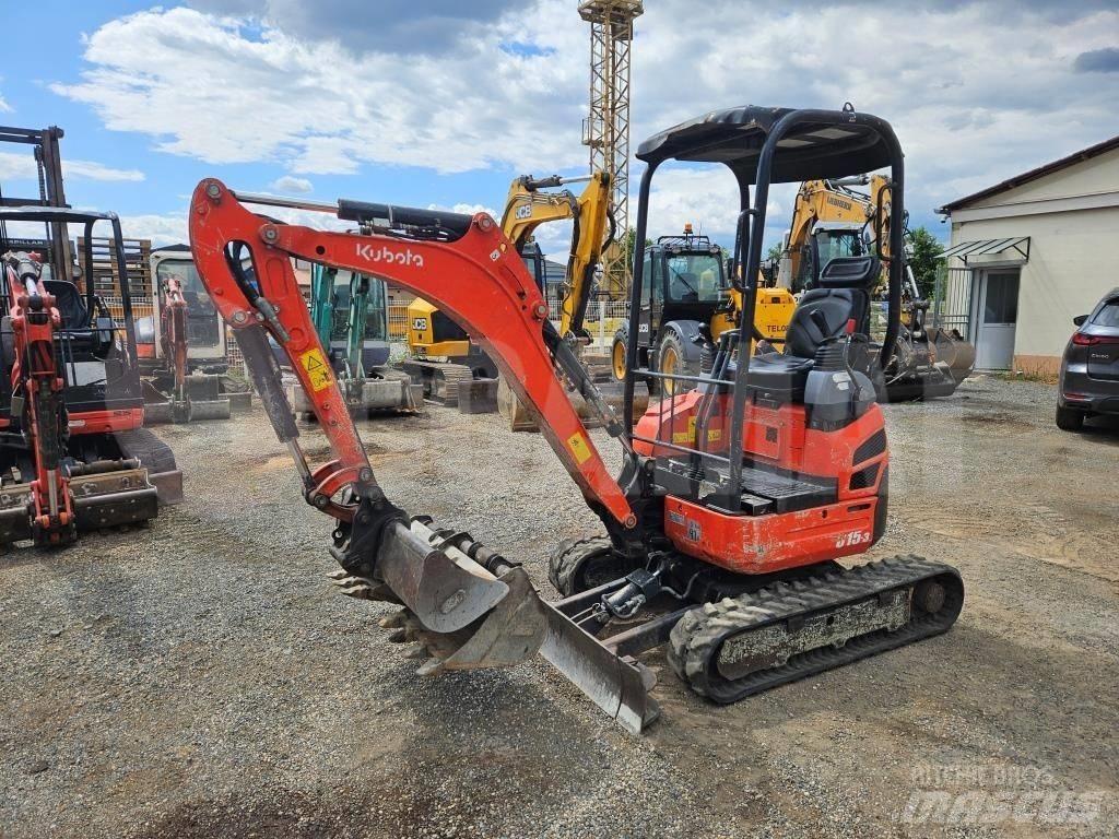 Kubota U 15 Minigrävare < 7t