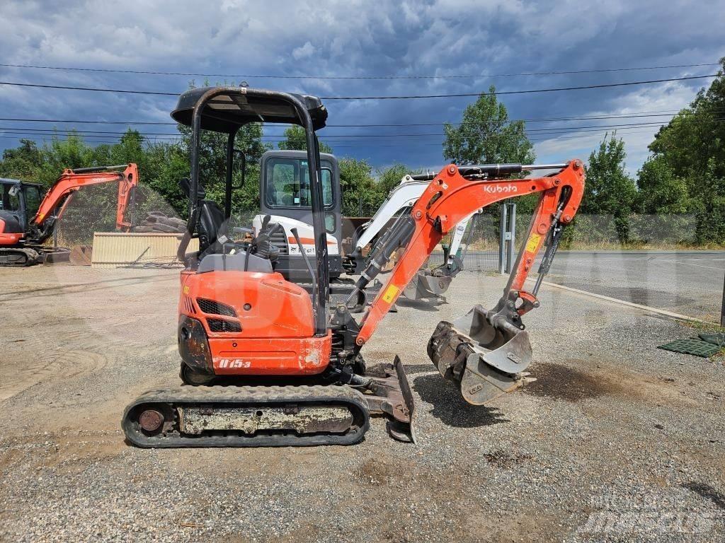 Kubota U 15 Minigrävare < 7t