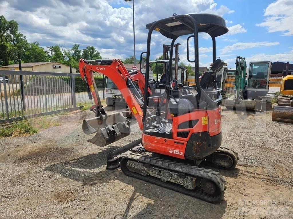 Kubota U 15 Minigrävare < 7t