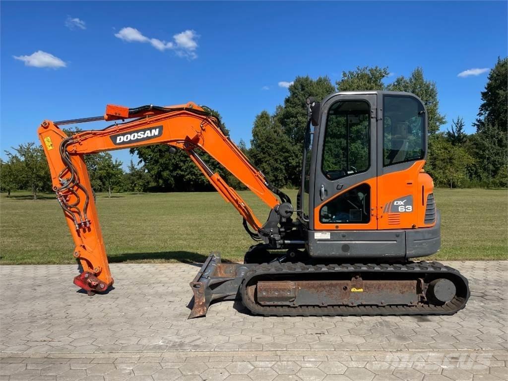 Doosan DX63-3 Minigrävare < 7t
