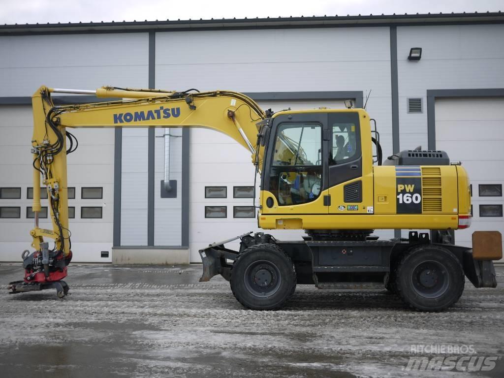Komatsu PW 160-8 Hjulgrävare