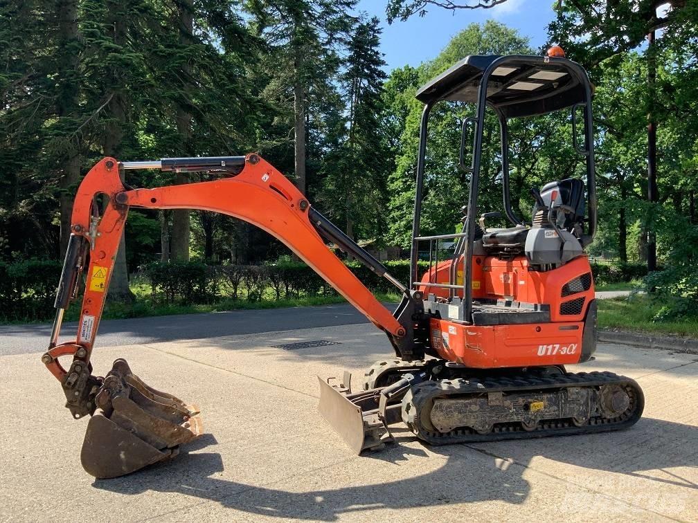 Kubota U 17-3 Minigrävare < 7t