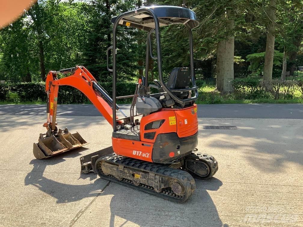 Kubota U 17-3 Minigrävare < 7t